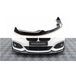 Maxton - Lame Du Pare-Chocs Avant V.4 CSL Look BMW 1 M-Pack / M140i F20 Facelift