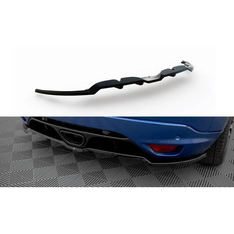 Maxton - Arriere Splitter (avec une barre verticale) Renault Megane RS Mk3