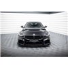 Maxton - Street Pro Lame Du Pare-Chocs Avant V.1 BMW M2 G87 Noir-Rouge + Rabats Brillant