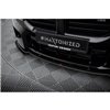 Maxton - Street Pro Lame Du Pare-Chocs Avant V.1 BMW M2 G87 Noir-Rouge + Rabats Brillant