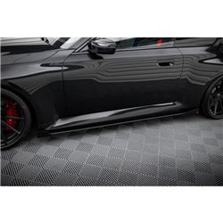 Maxton - Street Pro Rajouts Des Bas De Caisse V.1 BMW M2 G87 Noir-Rouge + Rabats Brillant