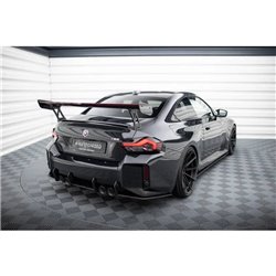 Maxton - Street Pro Lame Du Pare Chocs Arriere V.1 BMW M2 G87 Noir-Rouge