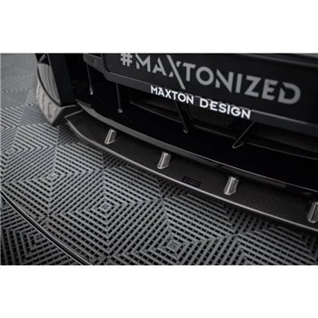Maxton - Fibre de Carbone Lame Du Pare-Chocs Avant V.2 BMW M2 G87 