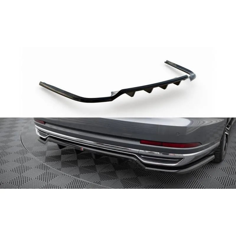 Maxton - Arriere Splitter (avec une barre verticale) Audi A8 D5
