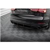 Maxton - Street Pro Central Diffuseur Arriere V.1 Audi RS3 Sedan 8V Facelift Noir