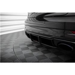 Maxton - Street Pro Central Diffuseur Arriere V.1 Audi RS3 Sedan 8V Facelift Noir