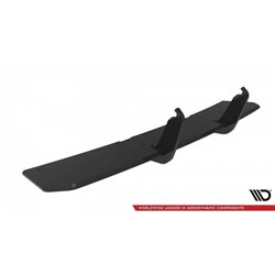 Maxton - Street Pro Central Diffuseur Arriere V.1 Audi RS3 Sedan 8V Facelift Noir