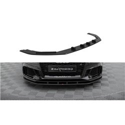 Maxton - Street Pro Lame Du Pare-Chocs Avant Audi RS3 Sedan 8V Facelift Noir