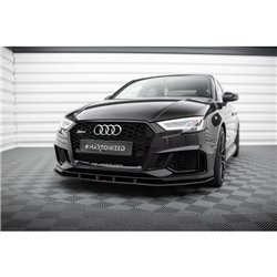 Maxton - Street Pro Lame Du Pare-Chocs Avant Audi RS3 Sedan 8V Facelift Noir