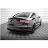 Maxton - Street Pro Lame Du Pare Chocs Arriere Audi RS3 Sedan 8V Facelift Noir