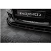 Maxton - Street Pro Lame Du Pare-Chocs Avant V.1 Audi RS3 Sedan 8V Facelift Noir-Rouge + Rabats Brillant