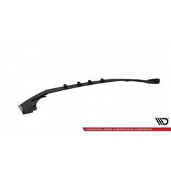 Maxton - Street Pro Lame Du Pare-Chocs Avant V.1 Audi RS3 Sedan 8V Facelift Noir-Rouge + Rabats Brillant
