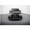 Maxton - Street Pro Lame Du Pare-Chocs Avant Audi RS3 Sedan 8V Facelift Noir-Rouge