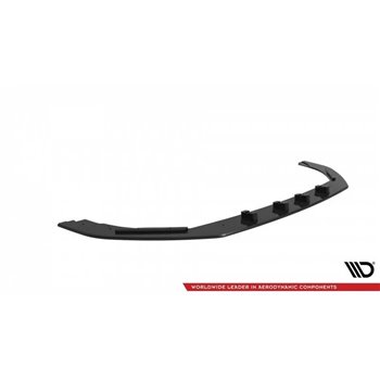 Maxton - Street Pro Lame Du Pare-Chocs Avant Audi RS3 Sedan 8V Facelift Noir-Rouge