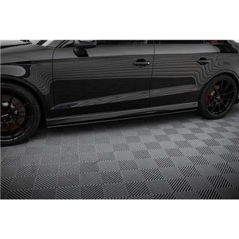 Maxton - Street Pro Rajouts Des Bas De Caisse Audi RS3 Sedan 8V Facelift Noir