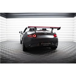 Maxton - Carbon Spoiler With Internal Brackets Uprights + LED Mazda MX-5 ND (Mk4)
