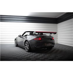 Maxton - Carbon Spoiler With Internal Brackets Uprights + LED Mazda MX-5 ND (Mk4)