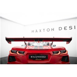 Maxton - Carbon Spoiler + LED Chevrolet Corvette C8
