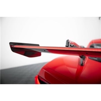 Maxton - Carbon Spoiler + LED Chevrolet Corvette C8