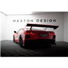 Maxton - Carbon Spoiler + LED Chevrolet Corvette C8