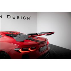 Maxton - Carbon Spoiler + LED Chevrolet Corvette C8