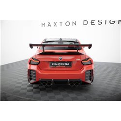 Maxton - Carbon Spoiler With Internal Brackets Uprights BMW M2 G87