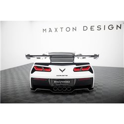 Maxton - Carbon Spoiler With Upper Swan Mounting Chevrolet Corvette Stingray / Grand Sport C7