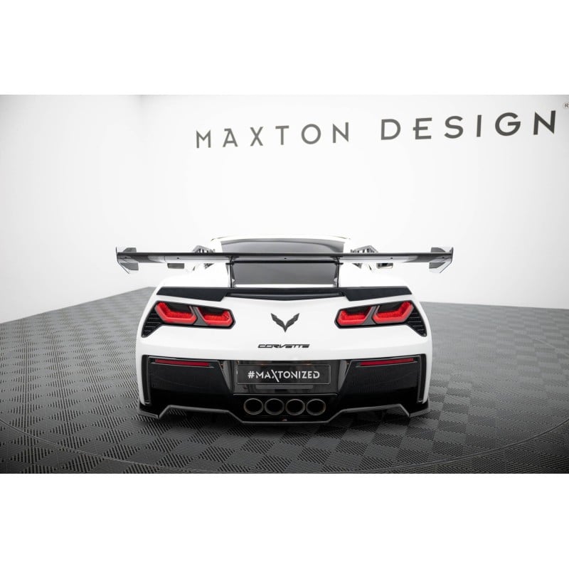 Maxton - Carbon Spoiler With Upper Swan Mounting Chevrolet Corvette Stingray / Grand Sport C7