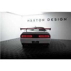 Maxton - Carbon Spoiler + LED Dodge Challenger Mk3