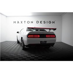 Maxton - Carbon Spoiler + LED Dodge Challenger Mk3