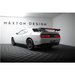 Maxton - Carbon Spoiler + LED Dodge Challenger Mk3