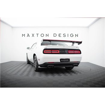 Maxton - Carbon Spoiler + LED Dodge Challenger Mk3