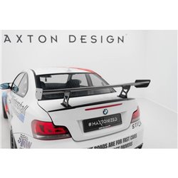 Maxton - Carbon Spoiler With Internal Brackets Uprights V.2 BMW 1 M E82