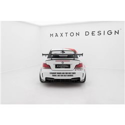 Maxton - Carbon Spoiler With Internal Brackets Uprights V.2 BMW 1 M E82