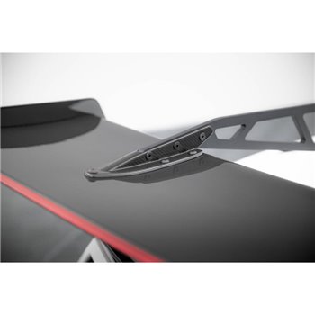 Maxton - Carbon Spoiler With Upper Swan Mounting + LED Chevrolet Corvette Stingray / Grand Sport C7