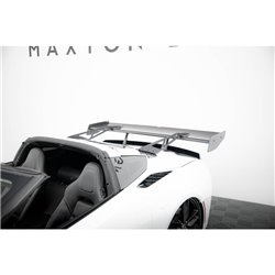 Maxton - Carbon Spoiler With Upper Swan Mounting + LED Chevrolet Corvette Stingray / Grand Sport C7