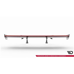 Maxton - Carbon Spoiler With Upper Swan Mounting + LED Chevrolet Corvette Stingray / Grand Sport C7