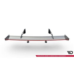 Maxton - Carbon Spoiler With Upper Swan Mounting + LED Chevrolet Corvette Stingray / Grand Sport C7