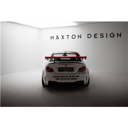 Maxton - Carbon Spoiler With Upper Swan Mounting + LED BMW 1 M E82