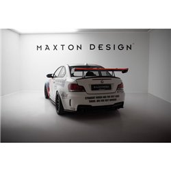Maxton - Carbon Spoiler With Upper Swan Mounting + LED BMW 1 M E82