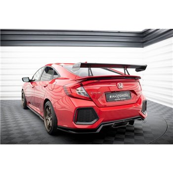 Maxton - Carbon Spoiler With Upper Swan Mounting Honda Civic SI Mk10