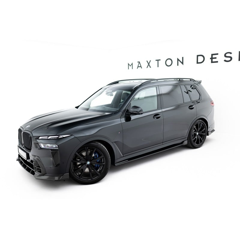 Maxton - Set of Prepreg Carbon Splitters V.2 BMW X7 M-Pack G07 Facelift