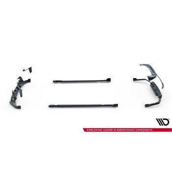 Maxton - Ensemble de Lames Prepreg Carbone V.2 BMW X7 M-Pack G07 Facelift