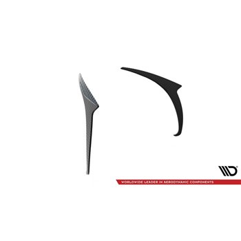 Maxton - Prepreg Arrière Bumper Carbon Canards Mercedes-AMG GT 63 / 55 / 63 S E Performance C192 