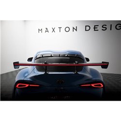 Maxton - Carbon Spoiler With Upper Swan Mounting + LED Toyota Supra Mk5