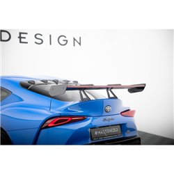 Maxton - Carbon Spoiler With Upper Swan Mounting + LED Toyota Supra Mk5