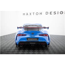 Maxton - Carbon Spoiler With Upper Swan Mounting + LED Toyota Supra Mk5