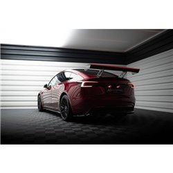Maxton - Carbon Spoiler + LED Tesla Model 3