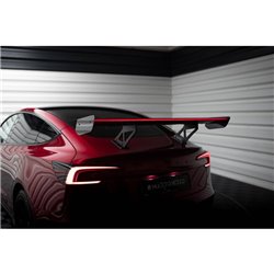 Maxton - Carbon Spoiler + LED Tesla Model 3
