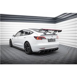 Maxton - Carbon Spoiler + LED Tesla Model 3